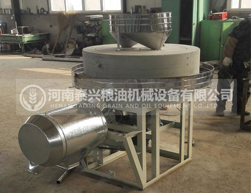 半自動石磨面粉機(jī)